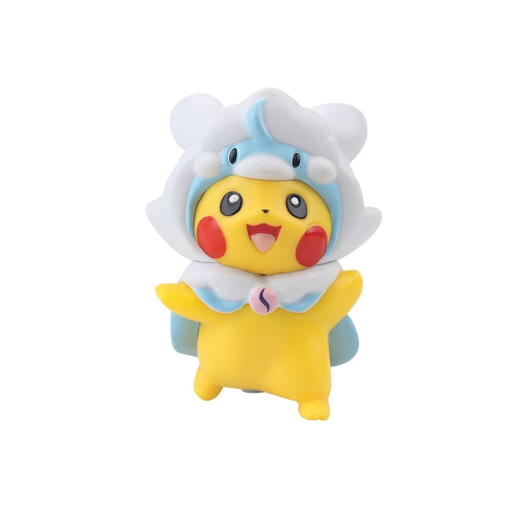 Mô Hình Pikachu Cosplay Biến Hình Siêu Đáng Yêu - Mô Hình Pokemon Trang Trí, Làm Quà Tặng