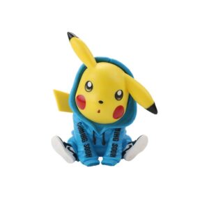 Mô Hình Pikachu Cute Mặc Đồ HipHop Siêu Đáng Yêu - Mô Hình Pokemon Trang Trí, Làm Quà Tặng