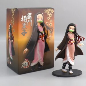 Mô Hình 7 Nhân Vật Kimetsu No Yaiba Thanh Gươm Diệt Quỷ Kèm Đế Tròn - Tanjirou, Nezuko, Zenitsu, Inosuke, Giyuu, Shinobu