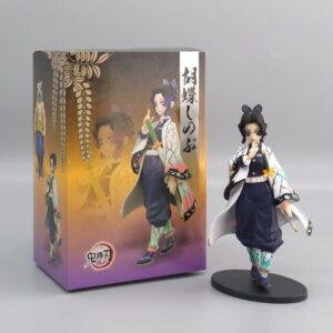 Mô Hình 7 Nhân Vật Kimetsu No Yaiba Thanh Gươm Diệt Quỷ Kèm Đế Tròn - Tanjirou, Nezuko, Zenitsu, Inosuke, Giyuu, Shinobu