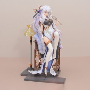 Mô Hình Anime Nữ Rem & Emilia Trang Phục Sườn Xám Gợi Cảm - Mô Hình Re:Zero