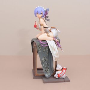 Mô Hình Anime Nữ Rem & Emilia Trang Phục Sườn Xám Gợi Cảm - Mô Hình Re:Zero