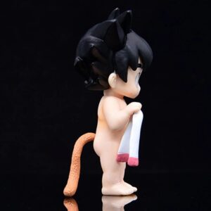 Mô Hình Son Goku Cầm Khăn Cởi Trần Đi Tắm Siêu Dễ Thương - Mô Hình Dragon Ball