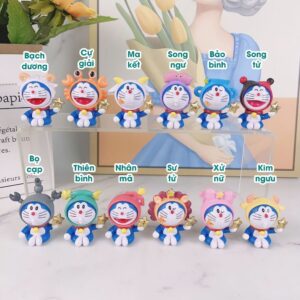 Mô Hình Doraemon 12 Cung Hoàng Đạo Dễ Thương Làm Quà Tặng, Đồ Trang Trí