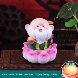 Tượng Phật Chibi Đáng Yêu Mang Lại May Mắn, An Lành Dùng Để Trang Trí