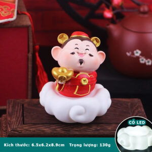 Tượng Phật Chibi Đáng Yêu Mang Lại May Mắn, An Lành Dùng Để Trang Trí
