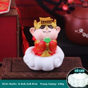 Tượng Phật Chibi Đáng Yêu Mang Lại May Mắn, An Lành Dùng Để Trang Trí