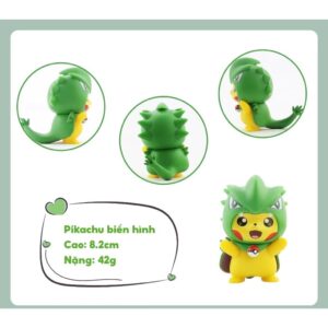Mô Hình Pikachu Cosplay Nhân Vật Trong Pokemon Siêu Đáng Yêu