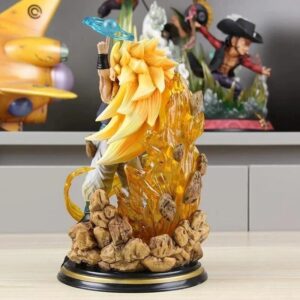 [ĐẾ LED] Mô Hình Son Goku Vegeta Super Saiyan 3 | Mô Hình Dragon Ball