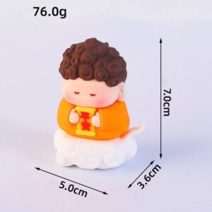 Mô Hình Tượng Thần Tài, Phật Tổ, Quan Âm, Nguyệt Lão Và Đồ Cúng Để Bàn Làm Việc, Taplo Xe Hơi