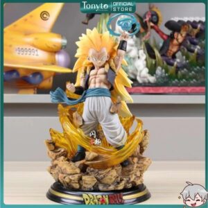 [ĐẾ LED] Mô Hình Son Goku Vegeta Super Saiyan 3 | Mô Hình Dragon Ball