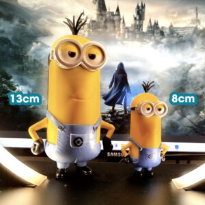 Mô Hình Minions Kẻ Trộm Mặt Trăng Fullbox - Mô Hình Nhân Vật Bob, Kevin, Stuart